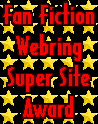 FanFiction WebRing Super Site Award